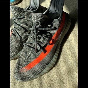 Men’s 11.5 grey orange shoes